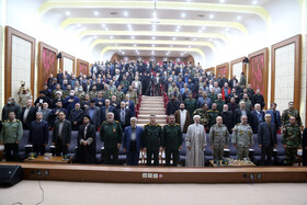 آئین تکریم و معارفه مدیرکل بنیاد حفظ آثار و نشر ارزش‌های دفاع مقدس و مقاومت استان اردبیل