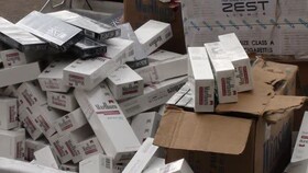 کشف سیگار و تنباکوی قاچاق ۳۰ میلیارد ریالی در اردبیل