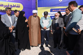 آیین کلنگ‌زنی تقطع غیرهمسطح ورودی شهر مجلسی