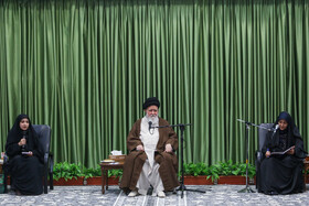 دیدار جمعی از بانوان خبرنگار با آیت‌الله علم‌الهدی - مشهد