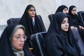 دیدار جمعی از بانوان خبرنگار با آیت‌الله علم‌الهدی - مشهد