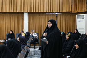 دیدار جمعی از بانوان خبرنگار با آیت‌الله علم‌الهدی - مشهد