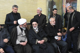 وداع با شکوه مردم سمنان با پیکر آیت الله سید محمد شاهچراغی