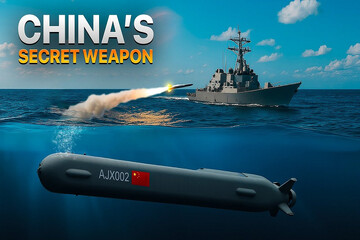 چین پهپادهای بسیار بزرگ زیردریایی خود را آزمایش می‌کند