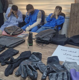 دستگیری سارقان سابقه‌دار منازل در مهرآباد