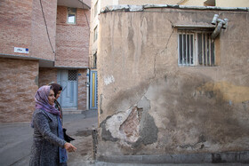 اثرات فرونشست در منازل مسکونی محله بیدآباد اصفهان