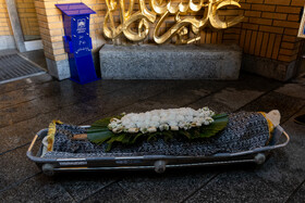 مراسم تشییع پیکر کامران فانی