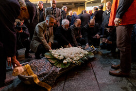 مراسم تشییع پیکر کامران فانی