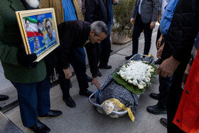 مراسم تشییع پیکر کامران فانی