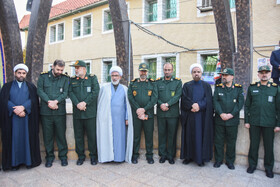 مراسم تشییع پیکر «آیت الله سید محمد شاهچراغی» در سمنان