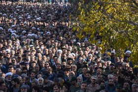 مراسم تشییع پیکر «آیت الله سید محمد  شاهچراغی» در سمنان