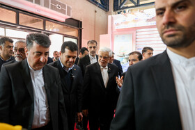 بازدید محمدرضا عارف، معاون اول رییس جمهور از نمایشگاه ایران ساخت