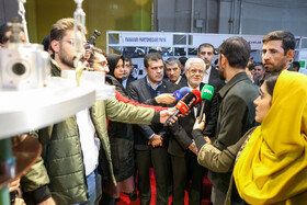 بازدید محمدرضا عارف، معاون اول رییس جمهور از نمایشگاه ایران ساخت