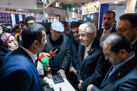 بازدید محمدرضا عارف، معاون اول رییس جمهور از نمایشگاه ایران ساخت