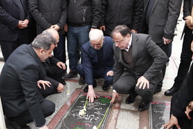 سفر یکروزه وزیر کشور به استان گلستان،غبار روبی مزار شهدا امام زاده عبدالله گرگان