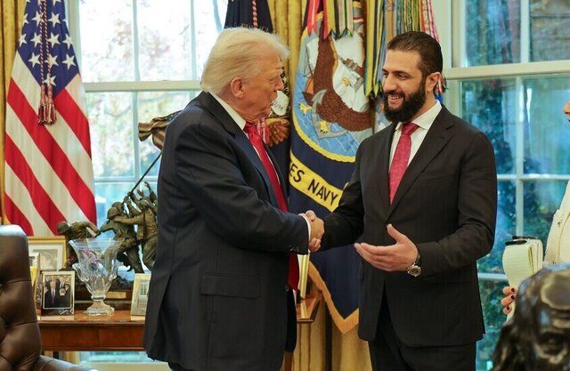 پیام تسلیت الجولانی به ترامپ در پی حمله تدمر