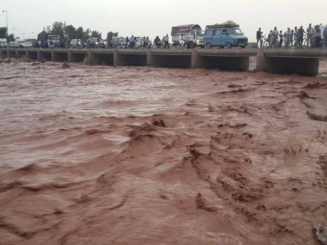 سیل در مراکش جان ۲۱ نفر را گرفت