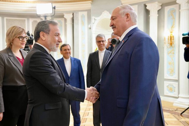 دیدار عراقچی با  رئیس‌جمهور بلاروس