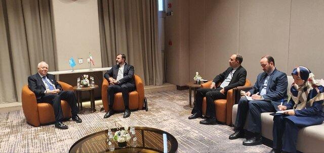 دیدار کاظم غریب آبادی با معاون دبیرکل سازمان ملل درامور ائتلاف تمدنهای ملل متحد پیشنهادهای غریب آبادی در جهت توسعه ابتکار گفتگوی تمدنها