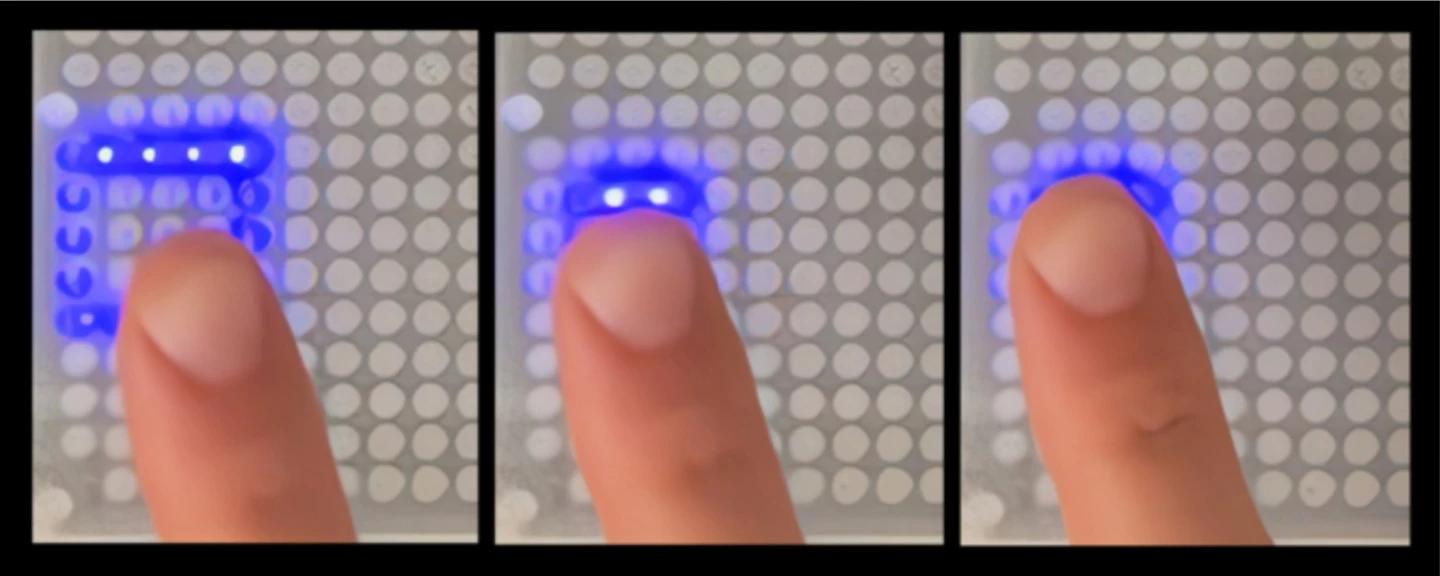 آنچه را که میبینید، حس کنید!