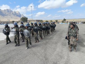 برگزاری رزمایش اقتدار سپاه خاش؛ نمایش آمادگی کامل برای دفاع از امنیت ملی