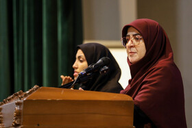 نشست خبری فاطمه مهاجرانی، سخنگوی دولت - اراکنشست خبری فاطمه مهاجرانی، سخنگوی دولت در سالن شرکت پالایش نفت امام خمینی (ره) شازند - اراک