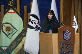 زهرا عابدینی، مدیرکل پیشگیری ستاد مبارزه با مواد مخدر کشور 
در افتتاحیه نهضت فراگیر پیشگیری از اعتیاد - مشهد