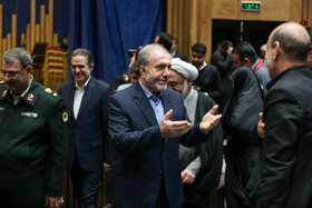 سرتیپ پاسدار حسین ذوالفقاری، نماینده رئیس جمهور و دبیرکل ستاد مبارزه با مواد مخدر کشور در افتتاحیه نهضت فراگیر پیشگیری از اعتیاد - مشهد