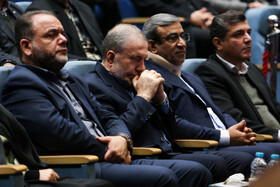 سرتیپ پاسدار حسین ذوالفقاری، نماینده رئیس جمهور و دبیرکل ستاد مبارزه با مواد مخدر کشور در افتتاحیه نهضت فراگیر پیشگیری از اعتیاد - مشهد