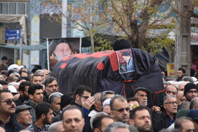 مراسم تشییع و تدفین پیکر آیت الله سید محمد شاهچراغی در دامغان