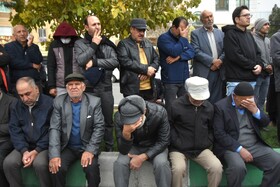 مراسم تشییع و تدفین پیکر آیت الله سید محمد شاهچراغی در دامغان