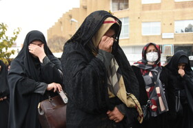 مراسم تشییع و تدفین پیکر آیت الله سید محمد شاهچراغی در دامغان