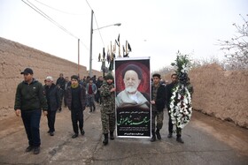 مراسم تشییع و تدفین پیکر آیت الله سید محمد شاهچراغی در دامغان