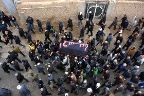 مراسم تشییع و تدفین پیکر آیت الله سید محمد شاهچراغی در دامغان