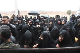 مراسم تشییع و تدفین پیکر آیت الله سید محمد شاهچراغی در دامغان