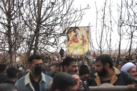 مراسم تشییع و تدفین پیکر آیت الله سید محمد شاهچراغی در دامغان