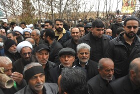 مراسم تشییع و تدفین پیکر آیت الله سید محمد شاهچراغی در دامغان