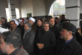 مراسم تشییع و تدفین پیکر آیت الله سید محمد شاهچراغی در دامغان