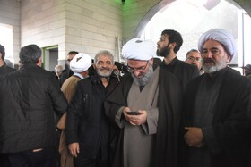 مراسم تشییع و تدفین پیکر آیت الله سید محمد شاهچراغی در دامغان