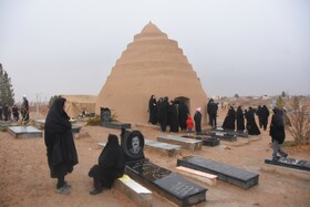 مراسم تشییع و تدفین پیکر آیت الله سید محمد شاهچراغی در دامغان