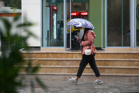 بارش‌های شدید و رگباری باران پاییزی در کیش