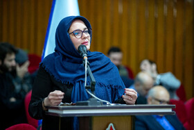 نشست خبری سخنگوی دولت در سالن شرکت پالایش نفت امام خمینی (ره) شازند - استان مرکزی