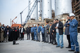 بازدید خبرنگاران از پالایشگاه شازند