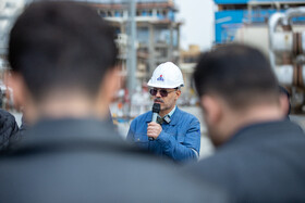 بازدید خبرنگاران از پالایشگاه شازند