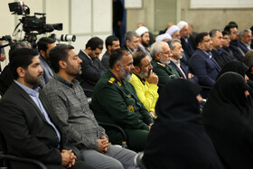 دیدار دست‌اندرکاران کنگره بزرگداشت شهدای استان البرز با رهبر انقلاب