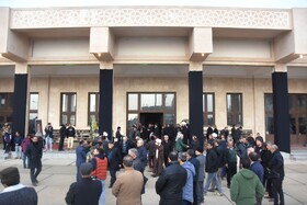 مراسم ختم آیت الله سید محمد شاهچراغی _ روستای حسن آباد دامغان