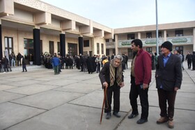 مراسم ختم آیت الله سید محمد شاهچراغی _ روستای حسن آباد دامغان