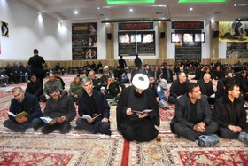 مراسم ختم آیت الله سید محمد شاهچراغی _ روستای حسن آباد دامغان