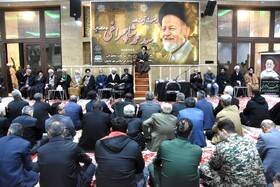 سخنرانی حجت الاسلام و المسلمین سید رضا تقوی، نماینده مجلس شورای اسلامی در مراسم ختم آیت الله سید محمد شاهچراغی _ روستای حسن آباد دامغان