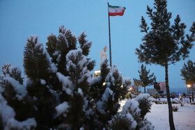 بارش برف پاییزی در شهرستان اهر